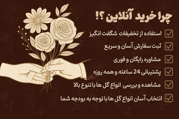 بنر چرا خرید آنلاین از وی ای پی روژانو