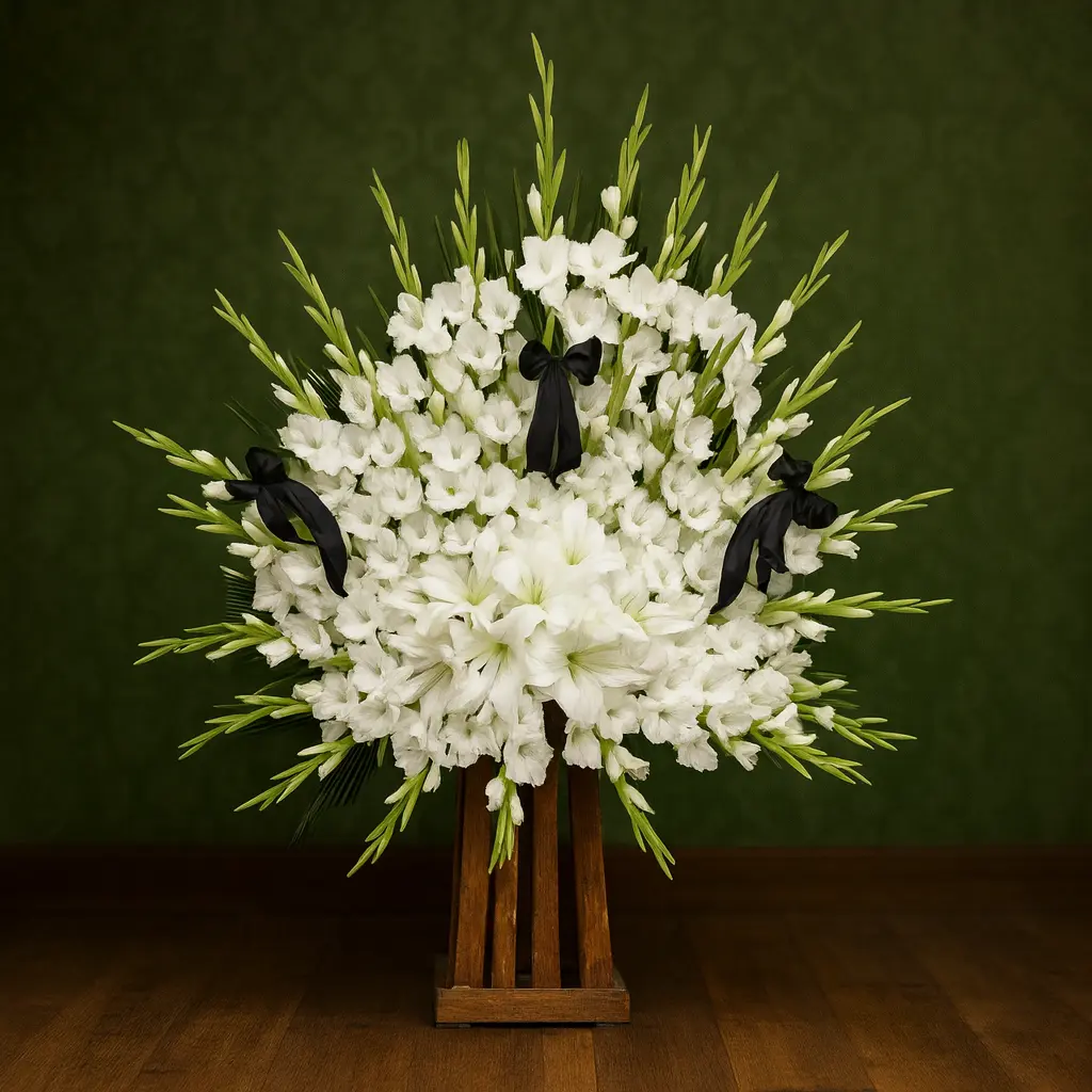 گل کوچک برای تسلیت