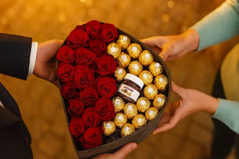 باکس گل برای مرد