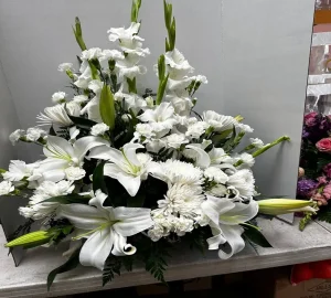 سفارش آنلاین سبد گل فوری برای ترحیم