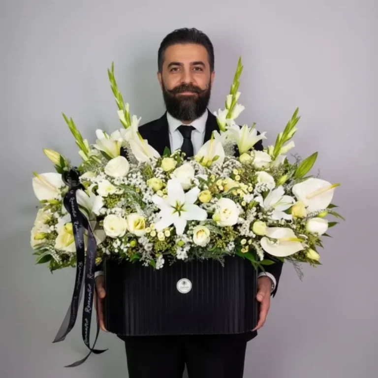 سفارش آنلاین سبد گل فوری برای ترحیم