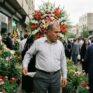 بودجه کم در انتخاب تاج گل