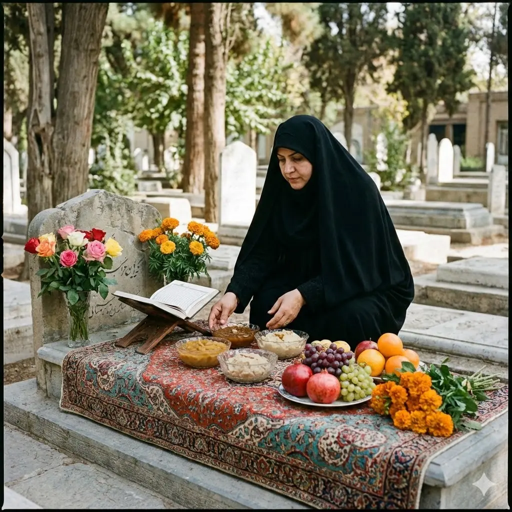 برای پنجشنبه سر مزار چی ببریم
