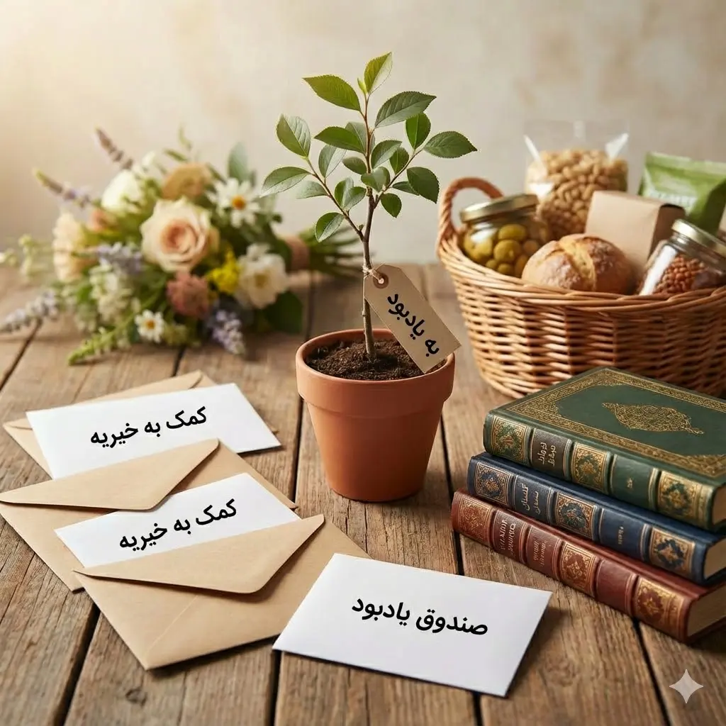 به جای گل چه ببریم