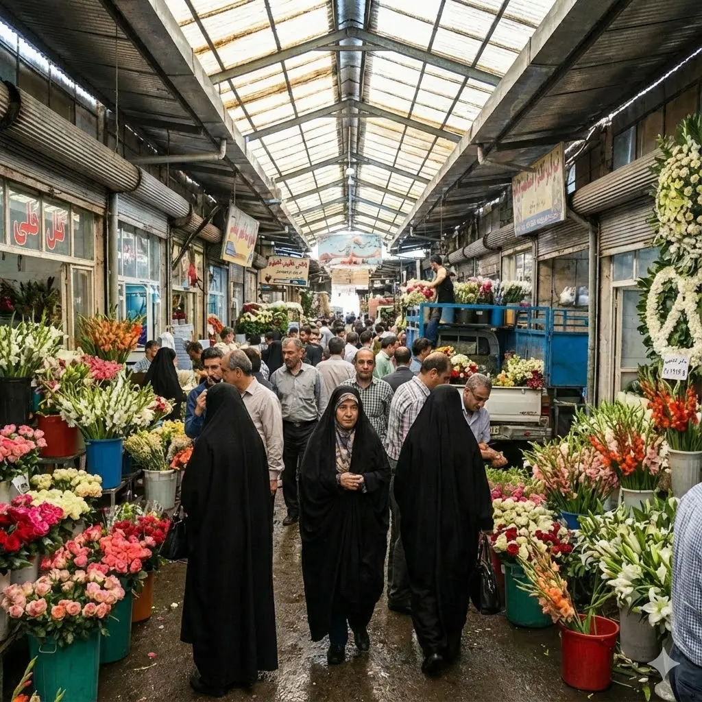 ارسال تاج گل بعد از مراسم