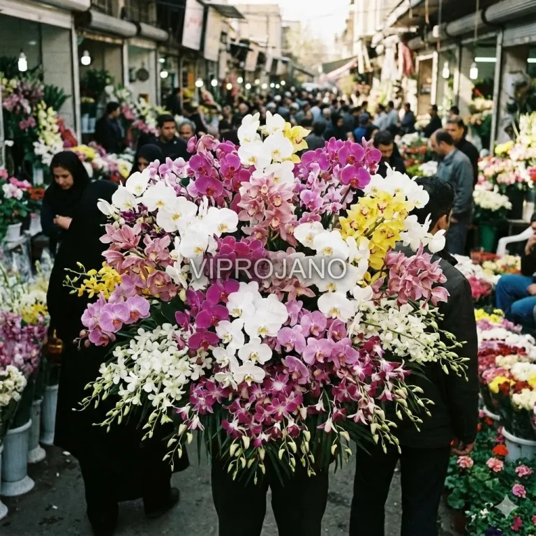 گل ارکیده برای روز مادر